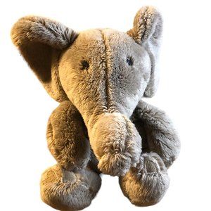 GAP Elephant Soft Plush Toy 9" Grey Tan Stuffed Animal 2011 So Sweet